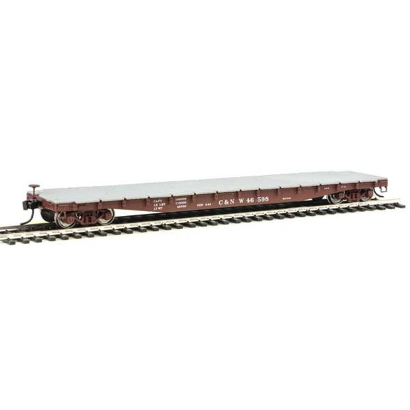 Walthers Proto 920-104118 HO Scale 53' AAR Flatcar Chicago & Northwestern C&NW 46598