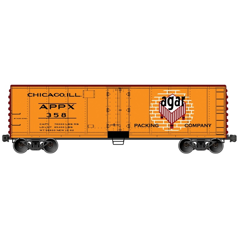 Accurail 8326 HO 40' Steel Reefer Agar APPX 358 Kit