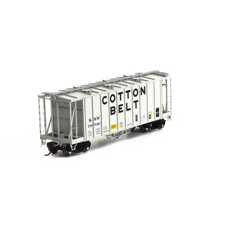 Athearn Genesis G87682 HO Scale GATC 2600 Airslide Hopper Cotton Belt SSW 79546