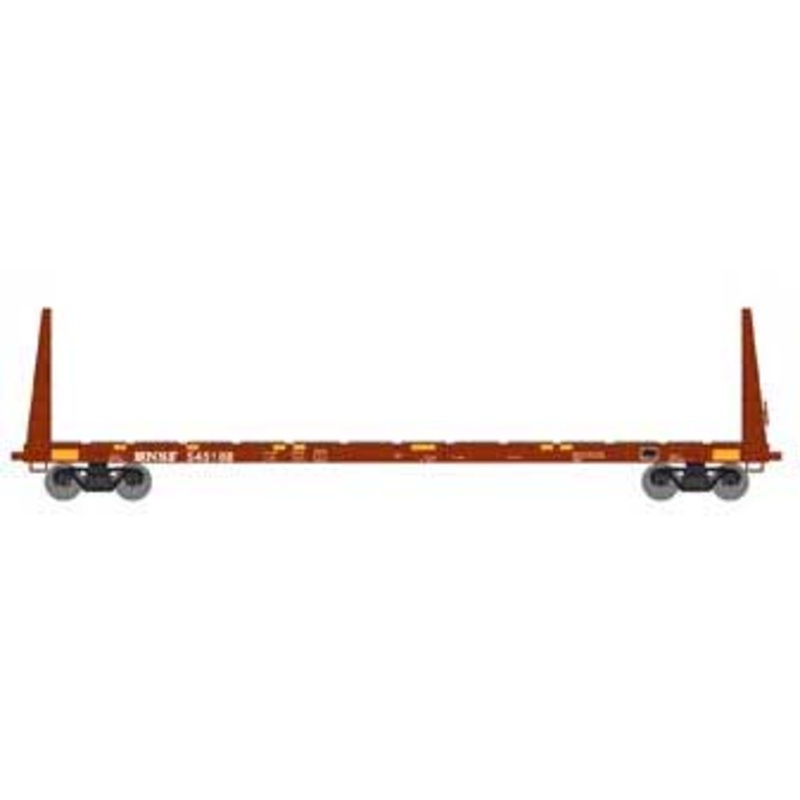 Athearn HO 90543 60' Bulkhead Flatcar BNSF 545188