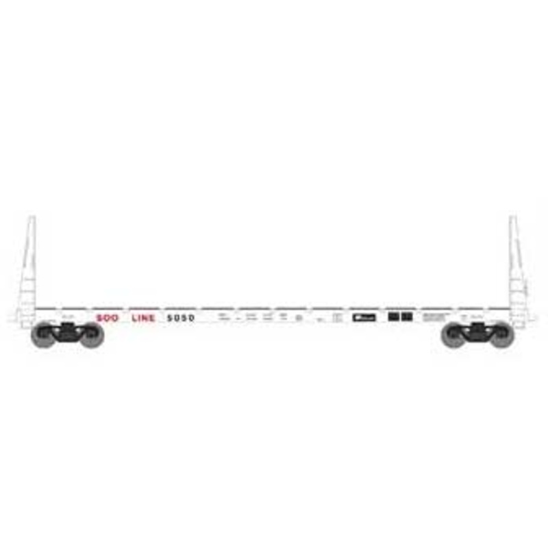 Athearn HO 90549 60' Bulkhead Flatcar SOO Line 5050