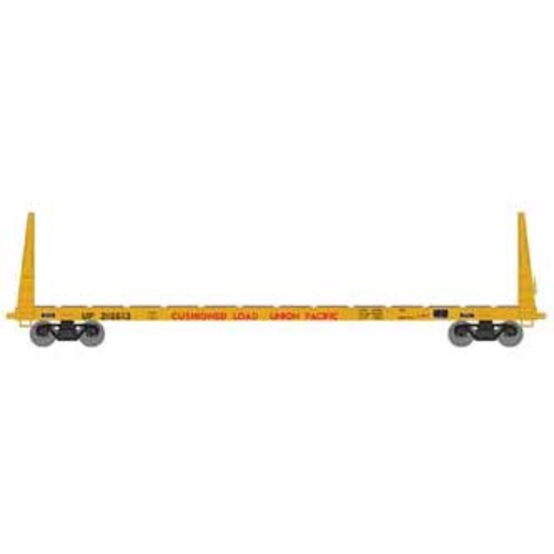Athearn HO 90562 60' Bulkhead Flatcar Union Pacific UP 215513