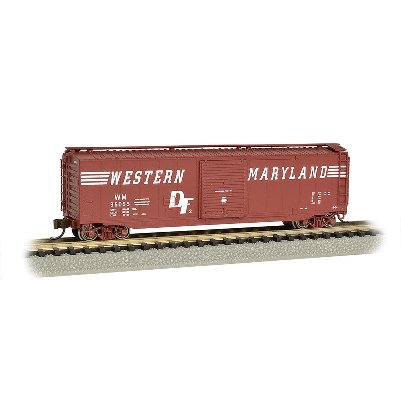 Bachmann 19460 HO Scale 50' Boxcar Western Maryland WM 35055