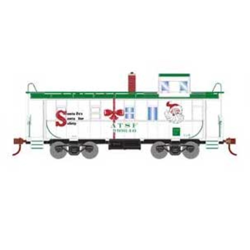 Roundhouse 74170 HO Scale Cupola Caboose Santa Fe "Holiday" ATSF 999640