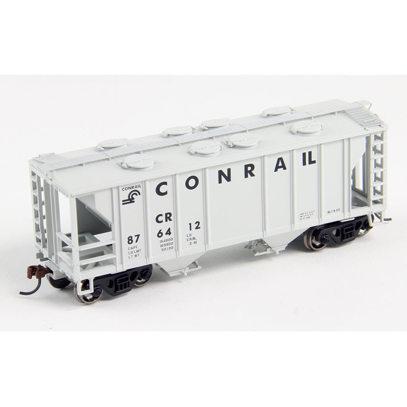 Roundhouse 96152 HO Scale PS-2 2003 2-Bay Covered Hopper, Conrail CR #876412