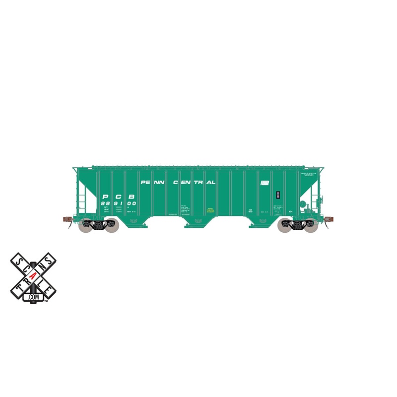 ScaleTrains 33038 HO Scale Rivet Counter PS-2CD 4785 H54 Covered Hopper Penn Central PC 889100
