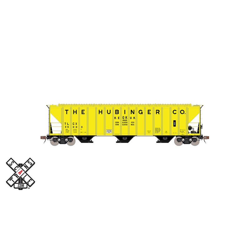 ScaleTrains 33042 HO Scale Rivet Counter PS-2CD 4785 Covered Hopper Hubinger TLCX 35008
