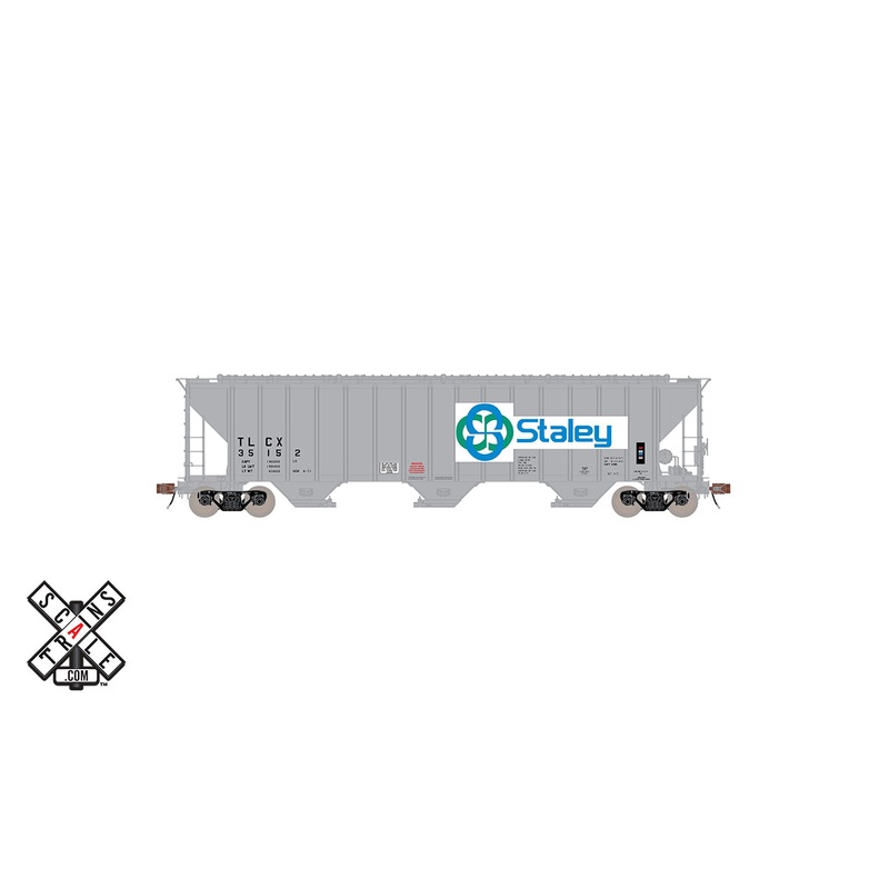 ScaleTrains 33048 HO Scale Rivet Counter PS-2CD 4785 Covered Hopper Staley TLCX 35168
