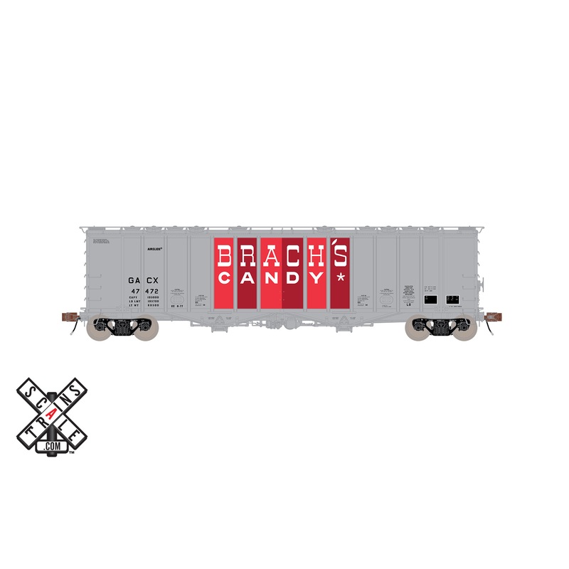 ScaleTrains HO Scale 32999 Rivet 4180 Airslide Hopper Brach's Candy GACX 47484