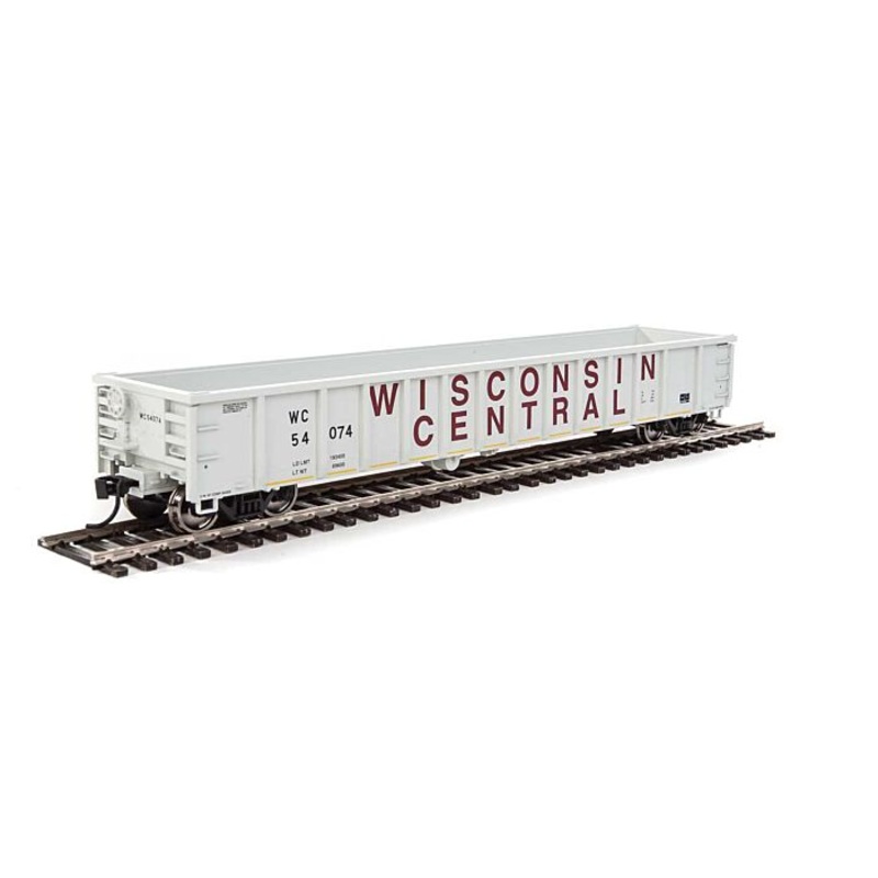 Walthers MainLine 910-6260 53' Gondola Wisconsin Central WC 54074