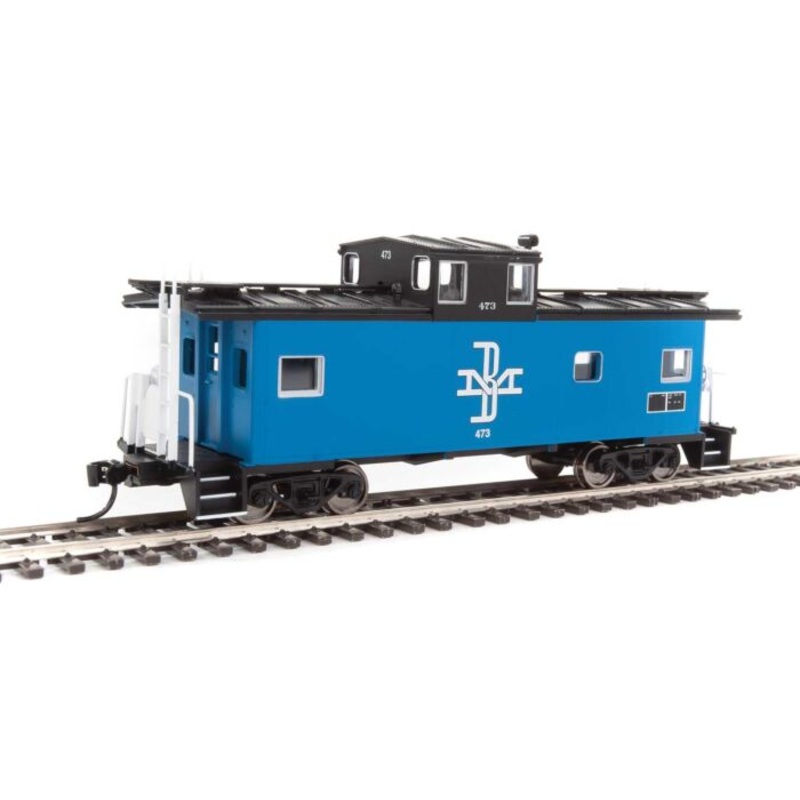 Walthers Mainline 910-8751 HO Scale Wide Vision Caboose Boston & Maine B&M 473