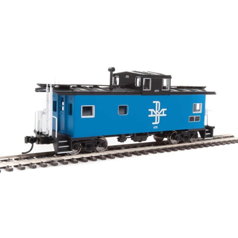 Walthers Mainline 910-8752 HO Scale Wide Vision Caboose Boston & Maine B&M 470