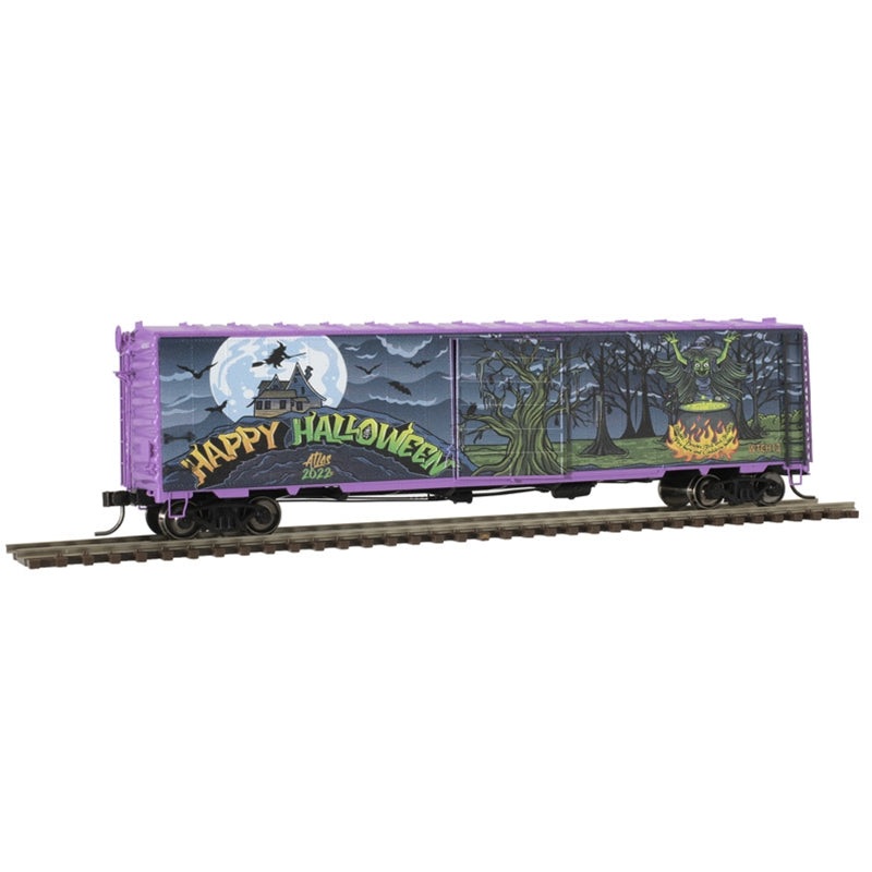 Atlas 20006954 HO Scale 50' Post War Boxcar Halloween WTCH 2022