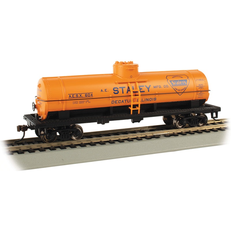 Bachmann 17805 HO Scale Single Dome Tank Car STALEY Mfg Co AESX 604