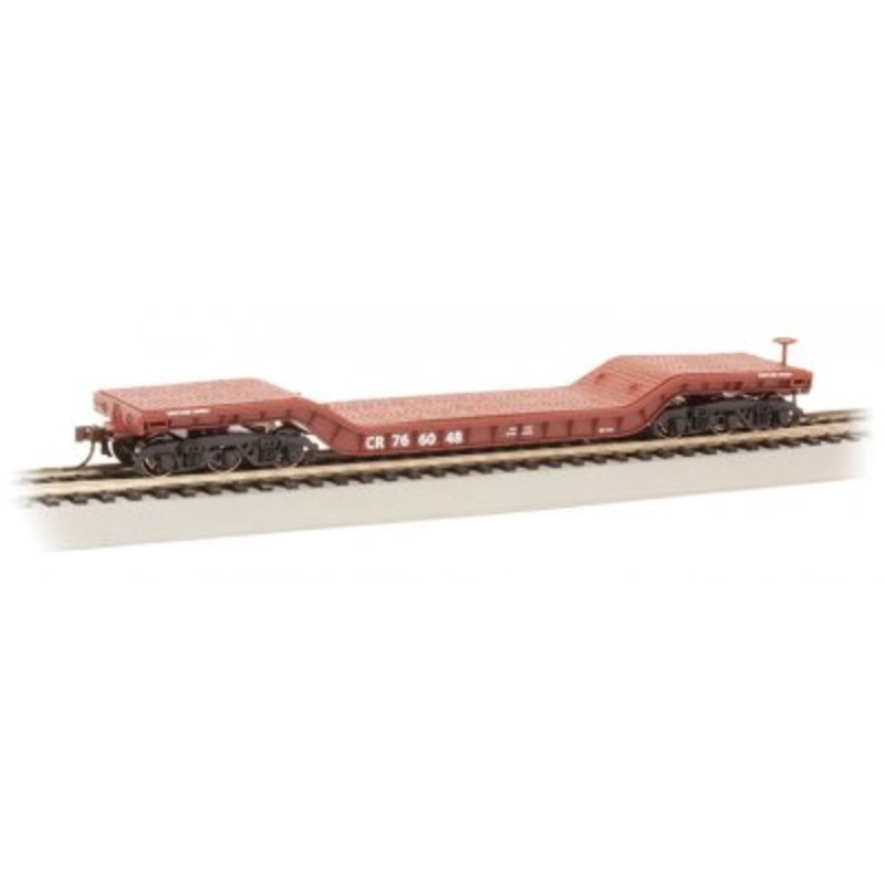 Bachmann 18342 HO Scale Heavy Duty Depressed Center Flatcar Conrail CR 766048