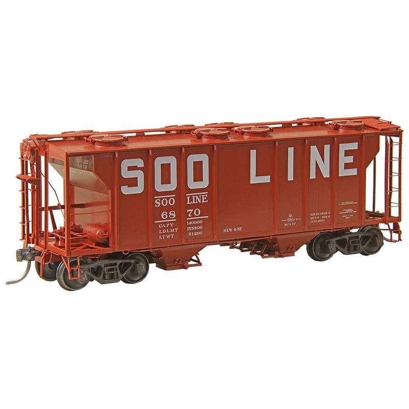 Kadee 8047 HO Scale PS-2 2003 Covered Hopper SOO Line 6870