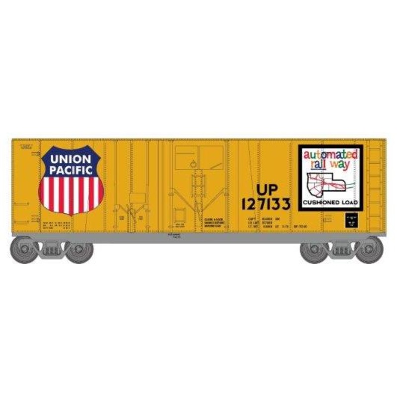 Roundhouse 1015 HO Scale 40' Grain Boxcar Union Pacific UP 127133