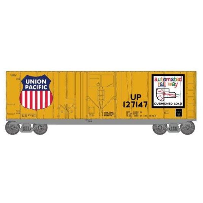 Roundhouse 1016 HO Scale 40' Grain Boxcar Union Pacific UP 127147