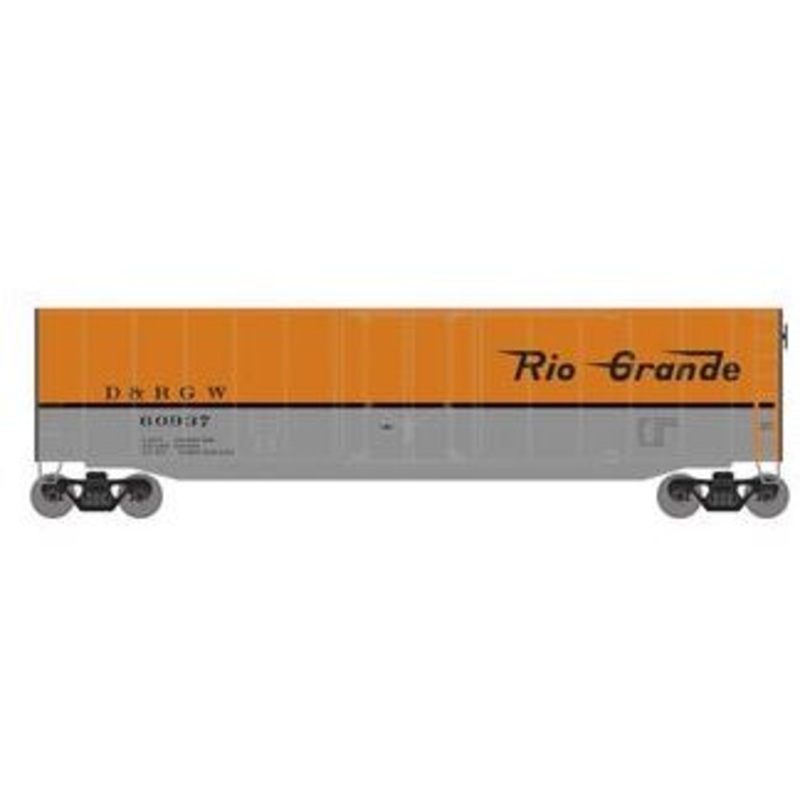 Roundhouse 1138 HO Scale 50' Plug Door Boxcar Denver & Rio Grande Western D&RGW 60937