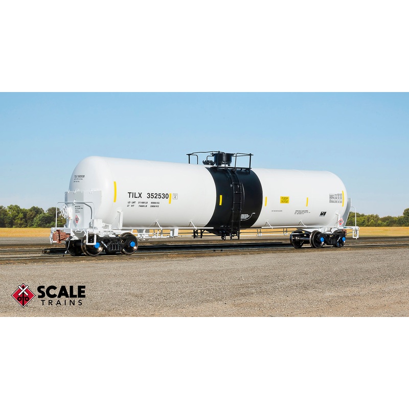 ScaleTrains 31748 Rivet HO Scale Trinity 31K Tank Car w/ Shields "Crude Oil" TILX 352482