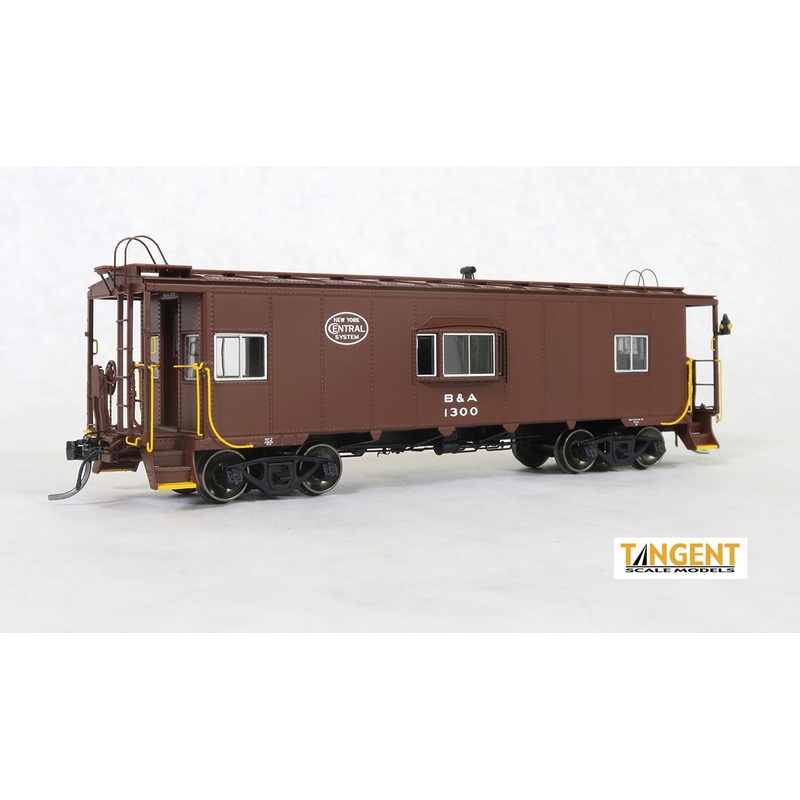 Tangent Scale Models 60121-01 NYC Despatch Shops Bay Window Caboose Boston & Albany B&A 1300