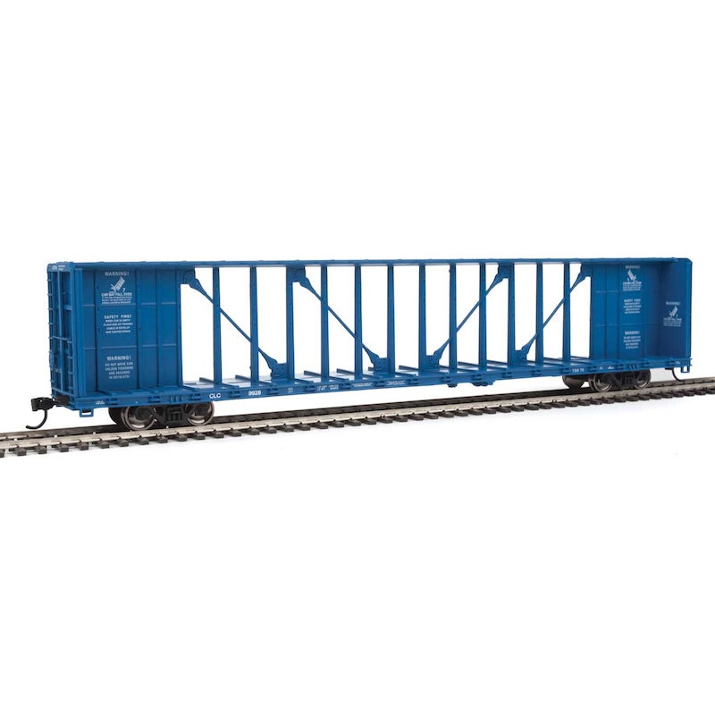 Walthers Mainline 910-4847 HO Scale 72' Centerbeam Flatcar Columbia and Cowlitz Railway CLC 9970