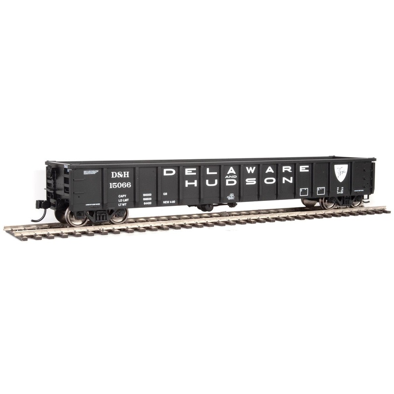 Walthers MainLine 910-6209 53' Gondola Delaware & Hudson D&H 15066