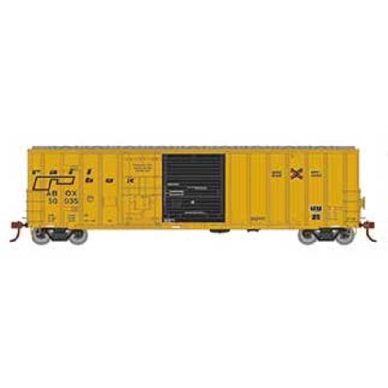 Athearn 26731 HO Scale 50' FMC Combo Door Boxcar "Late" Railbox ABOX 50035