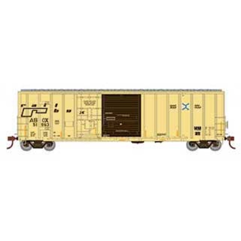 Athearn 26736 HO Scale 50' FMC Combo Door Boxcar "Late" Railbox ABOX 51963