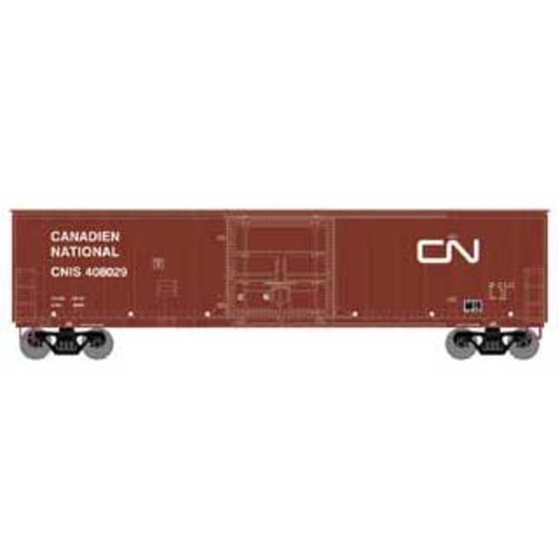 Athearn 71036 HO Scale 50' Superior Plug Door Boxcar Canadian National CNIS 408029