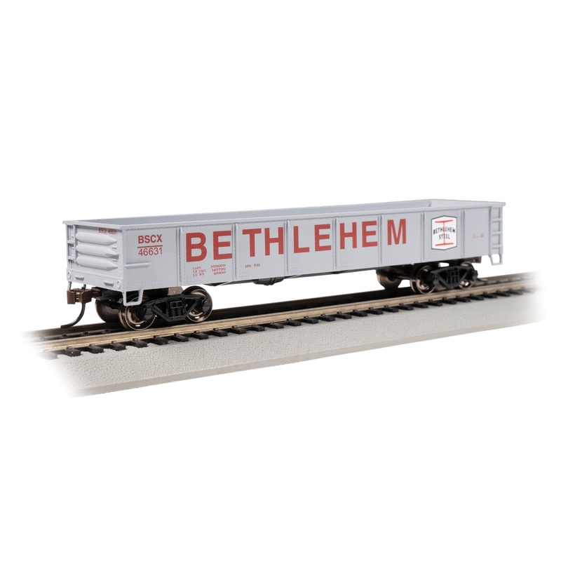 Bachmann 17225 HO Scale 40' Gondola Bethlehem Steel BSCX 46631