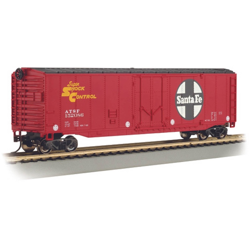 Bachmann 18016 HO Scale 50' Plug Door Boxcar Santa Fe ATSF 152086