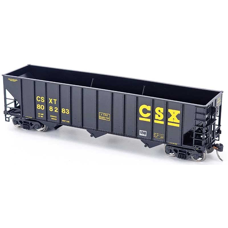 Bowser 43524 HO Scale 100 Ton 3-Bay Hopper CSXT 814687 (Bethlehem & Raceland Reconditioned)