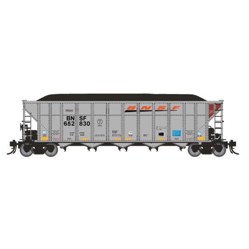 Rapido 169002A HO Scale AutoFlood III RD Coal Hopper BNSF "Wedge" Single # Varies