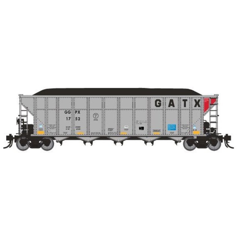 Rapido 169012A HO Scale AutoFlood III RD Coal Hopper "GATX" GGPX Single # Varies