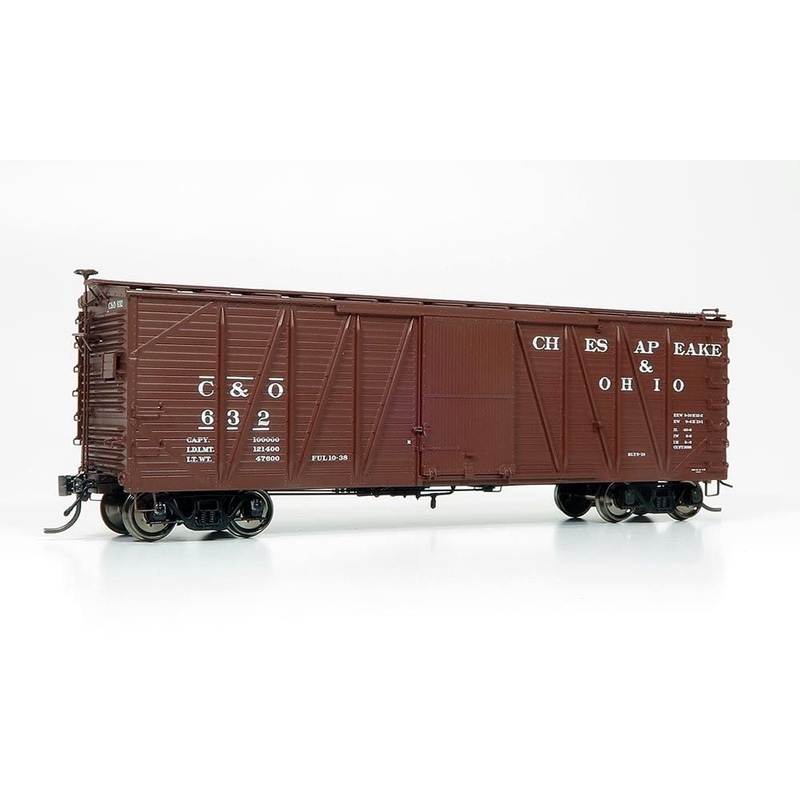 Rapido Trains 142004A HO Scale USRA Single Sheathed Boxcar Chesapeake & Ohio C&O #Varies