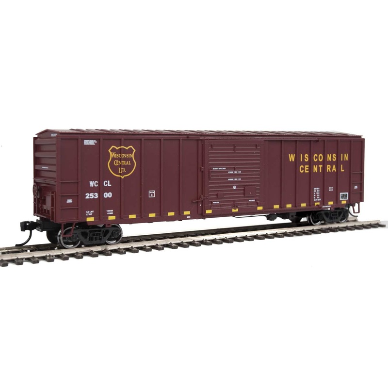 Walthers 910-1844 HO 50' ACF Boxcar Wisconsin Central WC 25300