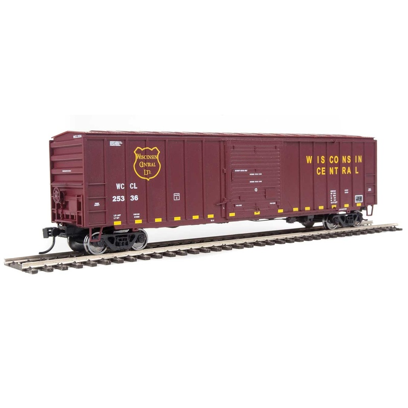Walthers 910-1845 HO 50' ACF Boxcar Wisconsin Central WC 25336