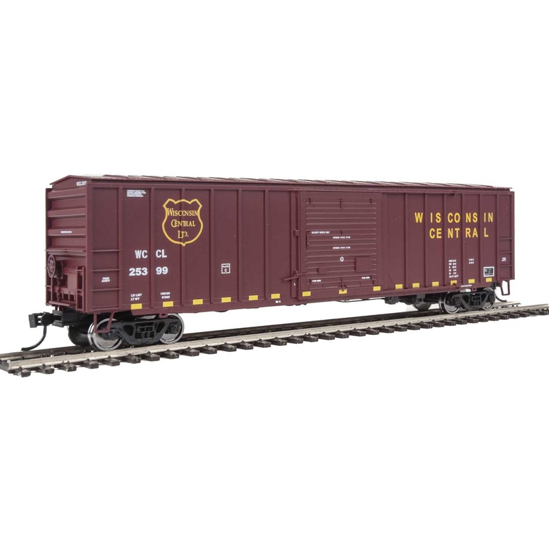 Walthers 910-1847 HO 50' ACF Boxcar Wisconsin Central WC 25399