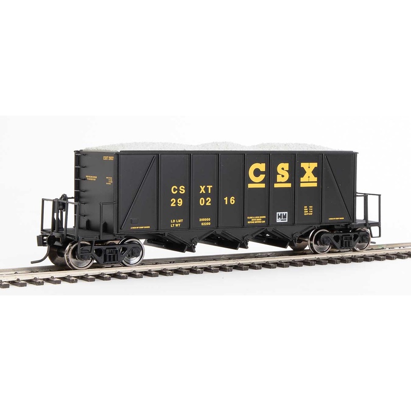 Walthers Proto 920-106020 HO Scale 40' Ortner 100 Ton Aggregate Hopper CSX 290216