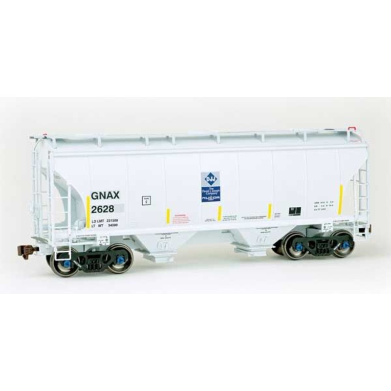 American Limited Models 2022 HO Scale Trinity 3281 2-Bay Covered Hopper "DJ Joseph" Holcim GNAX 2628