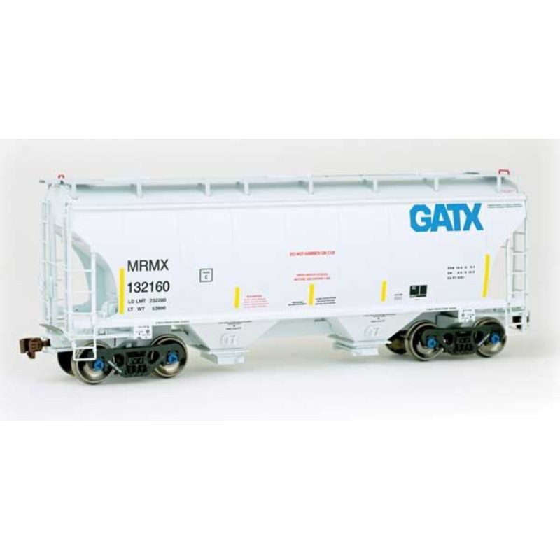 American Limited Models 2057 HO Scale Trinity 3281 2-Bay Covered Hopper GATX MRMX 132155