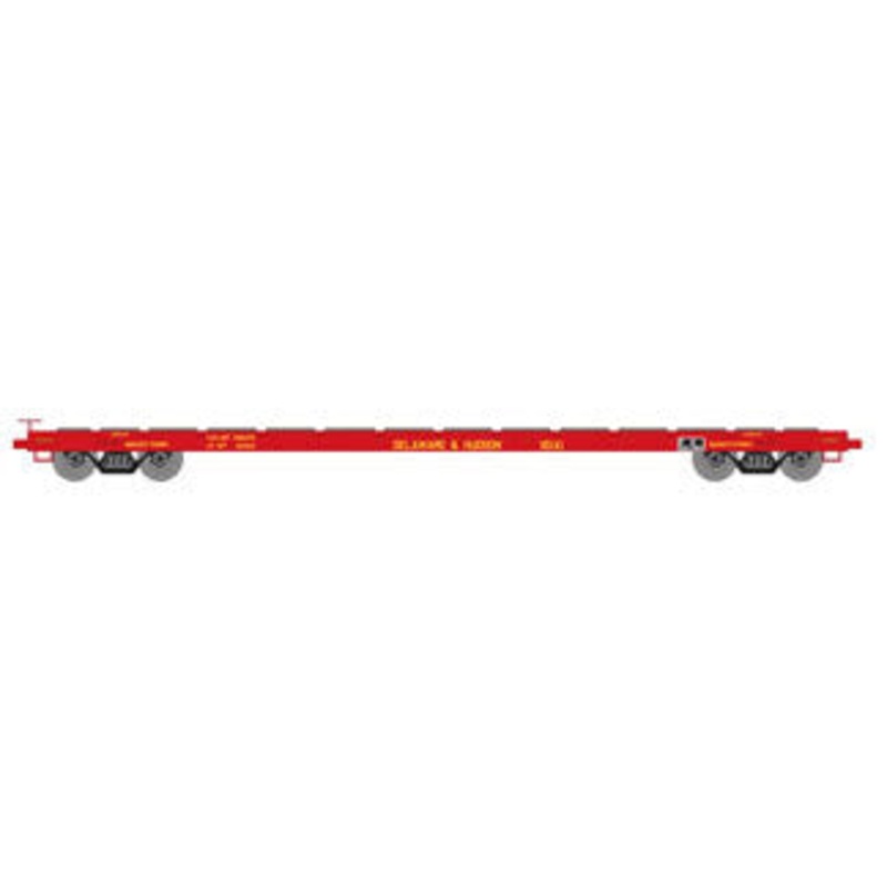Athearn 92686 HO Scale 60' Flatcar Delaware and Hudson D&H 16141