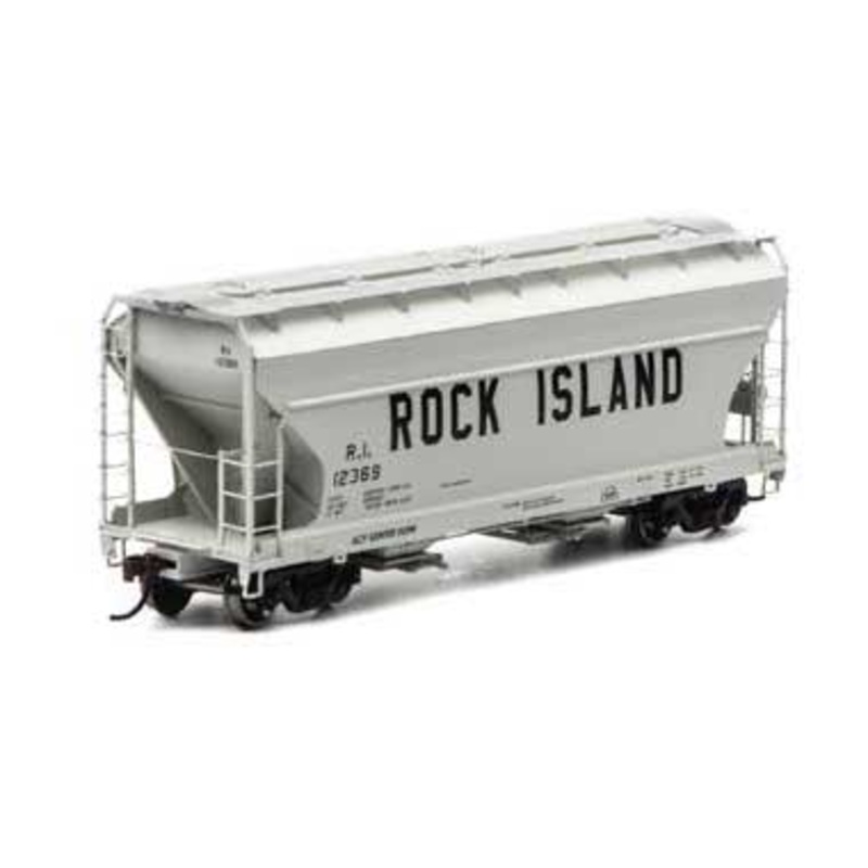 Athearn 93994 HO Scale ACF 2970 Covered Hopper Rock Island RI 12369