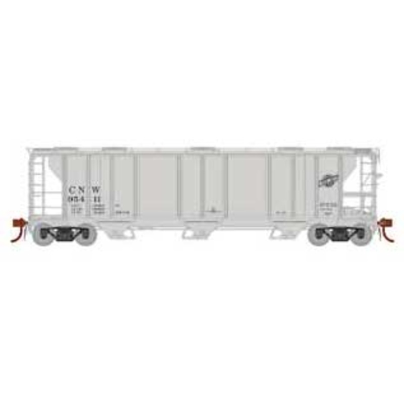 Athearn Genesis G73604 HO Scale PS-2 2893 Covered Hopper Chicago NorthWestern C&NW 95411