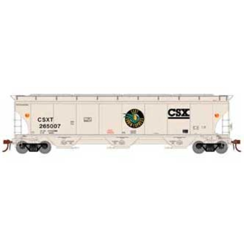 Athearn Genesis G89976 HO Scale Trinity 3 Bay Covered Hopper "Grain Express" CSX 265007