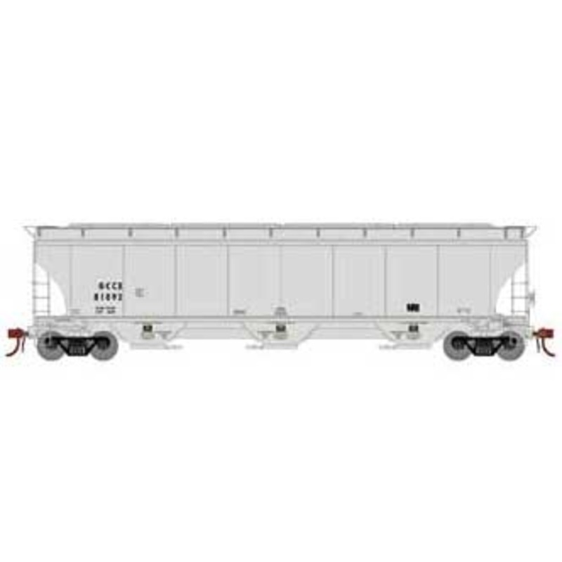 Athearn Genesis G97164 HO Scale Trinity 3 Bay Covered Hopper General American GCCX 81093