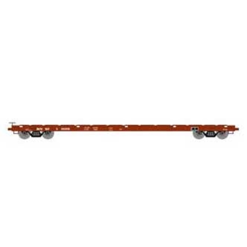 Athearn HO Scale 97081 60' Flatcar BNSF 848908