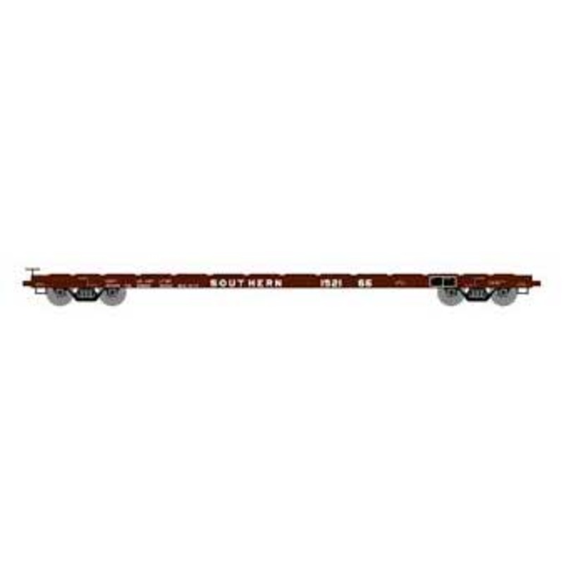 Athearn HO Scale 97085 60' Flatcar Southern SOU 152166