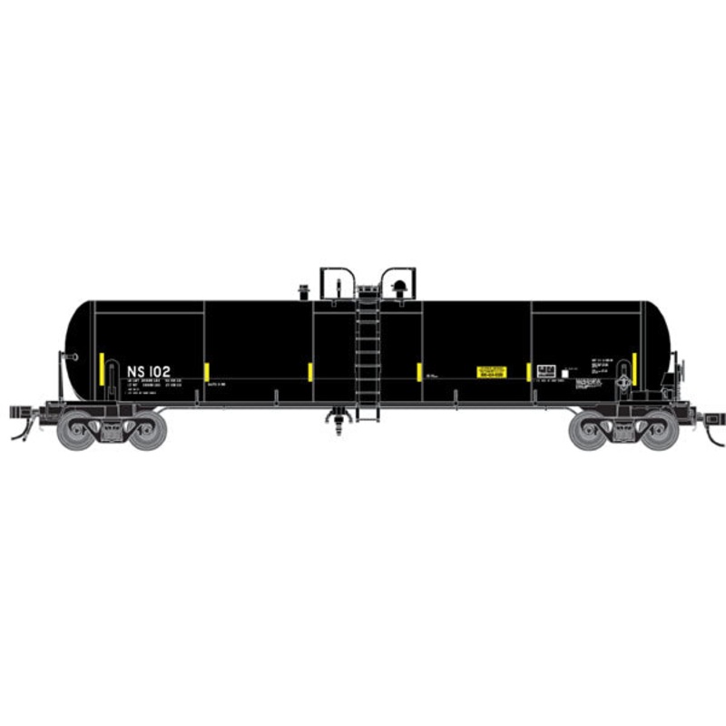 Atlas 20000600 HO Scale 20700 Gallon Tank Car Norfolk Southern NS 102 - NOS